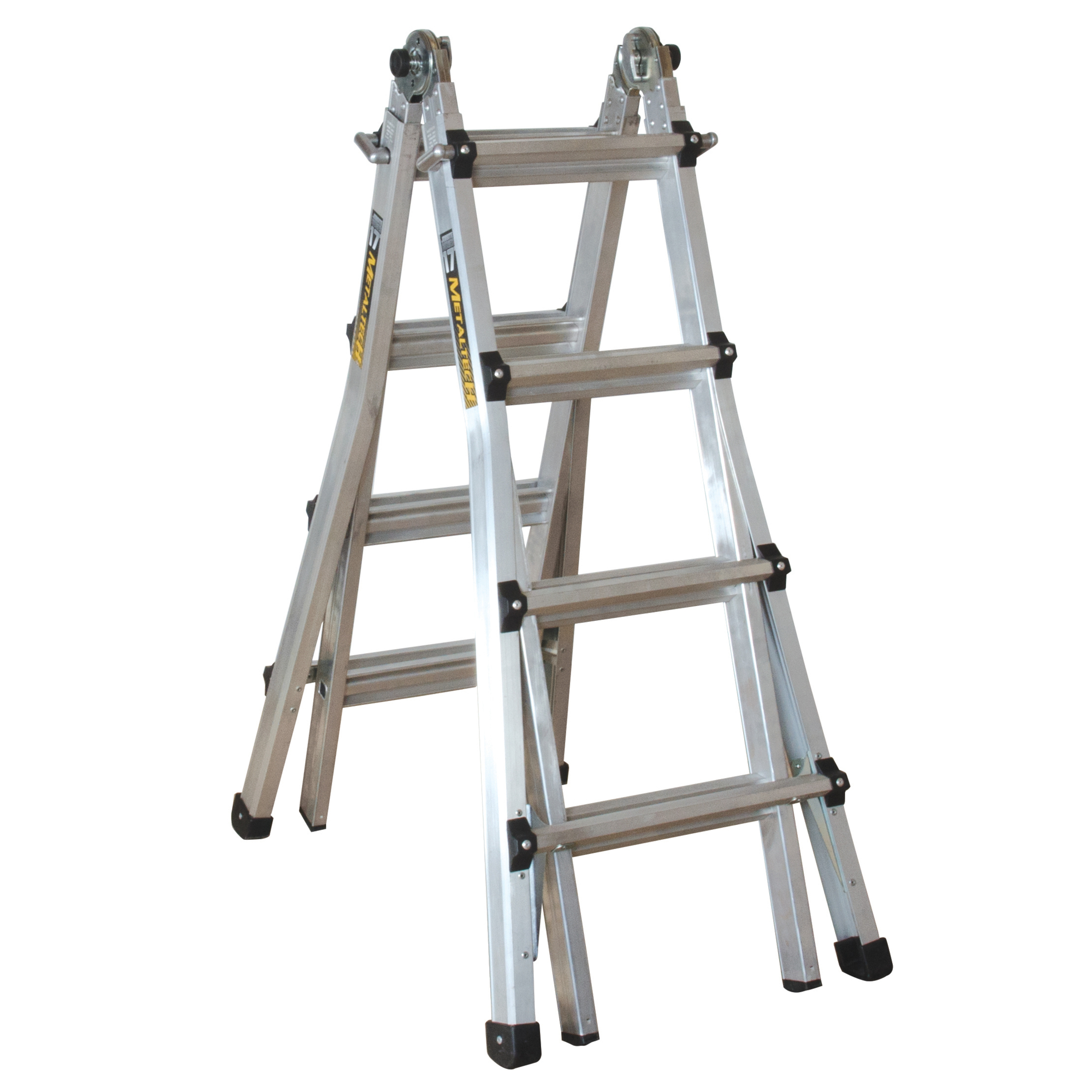 Metaltech Multi-Position Ladder — 17ft., 300-Lb. Capacity, Type 1A, Model# E-MTL7100AL